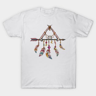 Dream Catcher Peace And Love T-Shirt